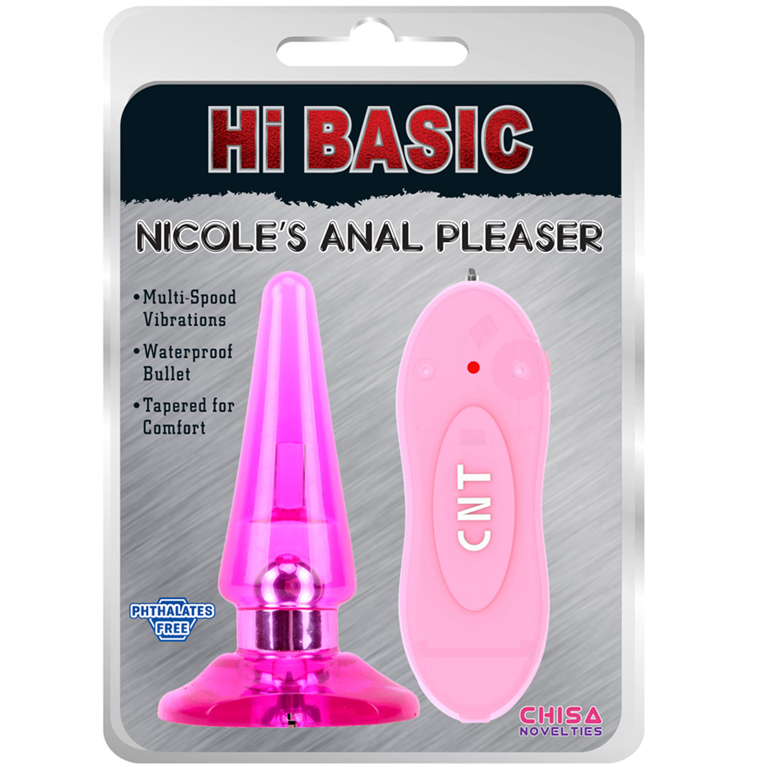 NicoleS Anal Pleasure Titresimli 10.5 cm Anal Plug C-CH3093